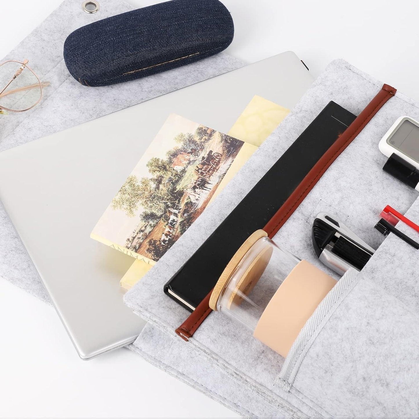 Bedside Storage Caddy with 5 Pockets - District Goods