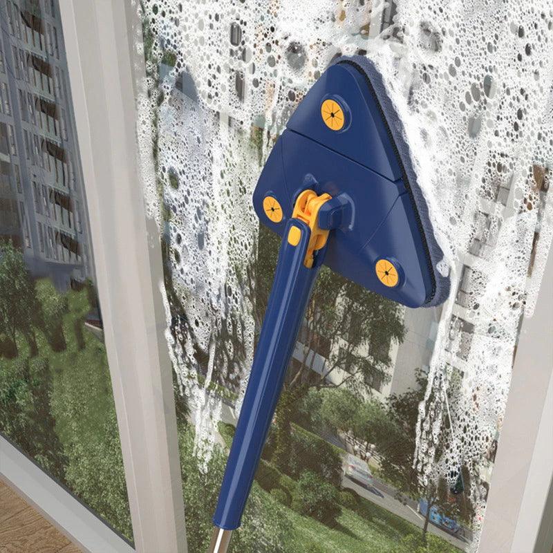 Extended Triangle Mop with 360° Twist Squeeze - District Goods