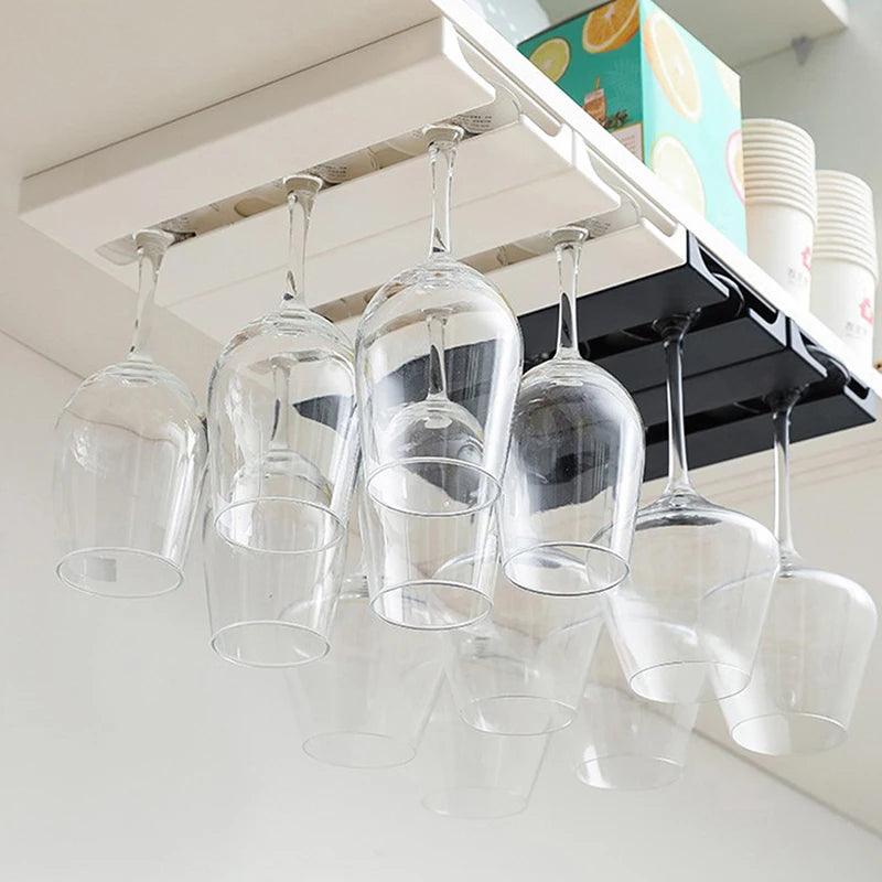 Under Cabinet Wine Glass Rack - District Goods