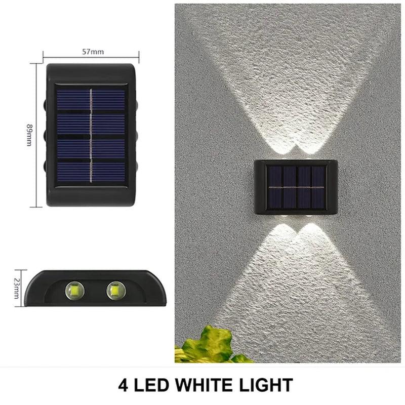 Outdoor Waterproof Solar Wall Lamp - District Goods