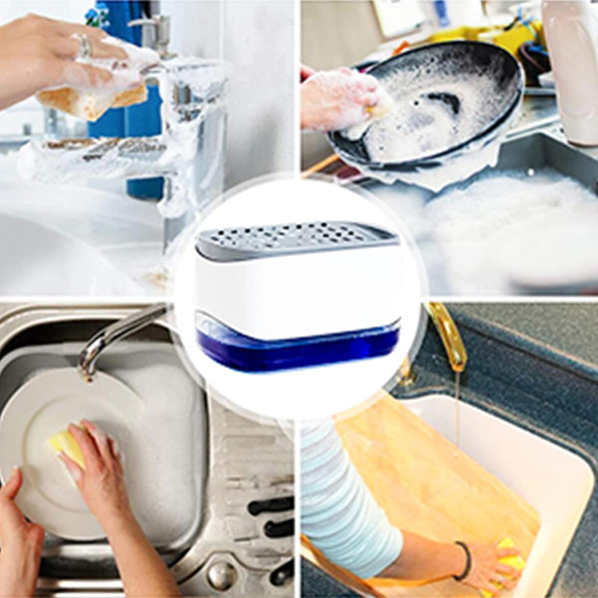 Kitchen Sink Soap Pump Dispenser with Dishwashing Soap Dispenser - District Goods