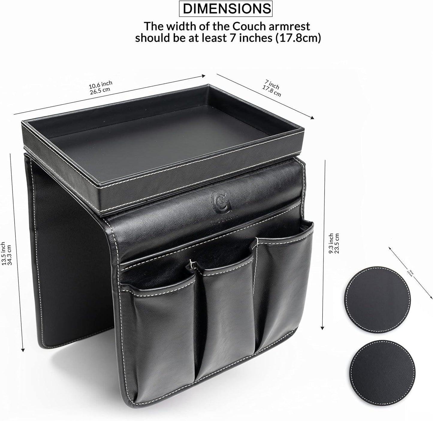 Armchair Remote Holder and Armrest Organizer - District Goods