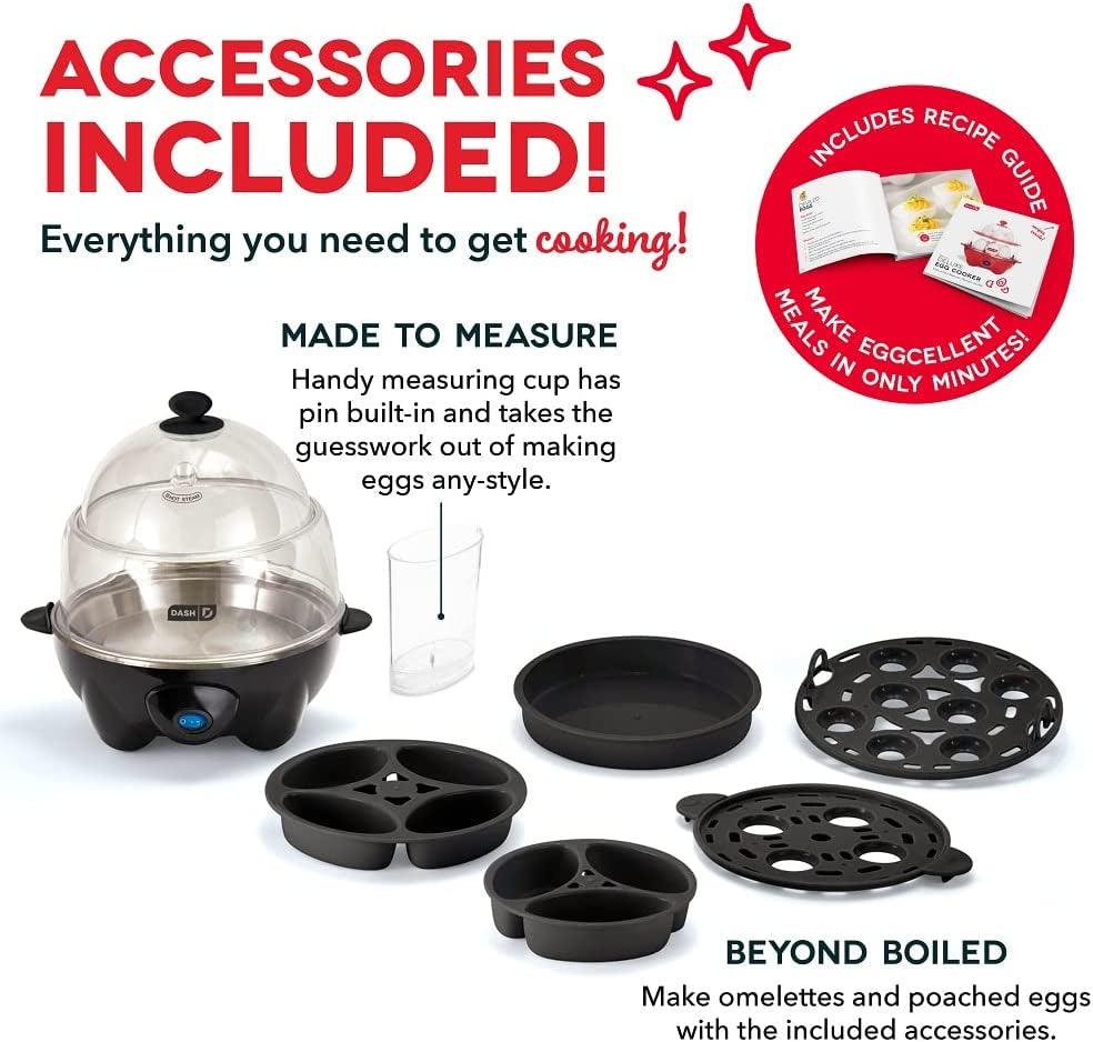 Professional Egg Cooker with 12 Capacity and Auto Shut Off Feature - District Goods