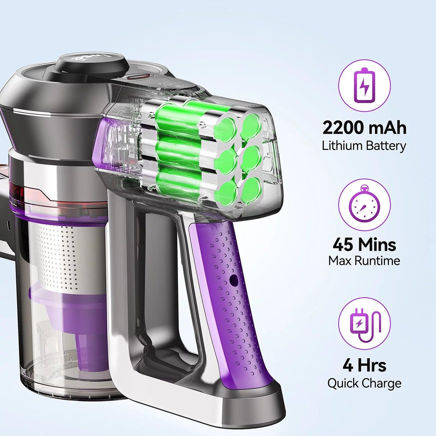 6-in-1 Cordless Stick Handheld Vacuum Cleaner - District Goods