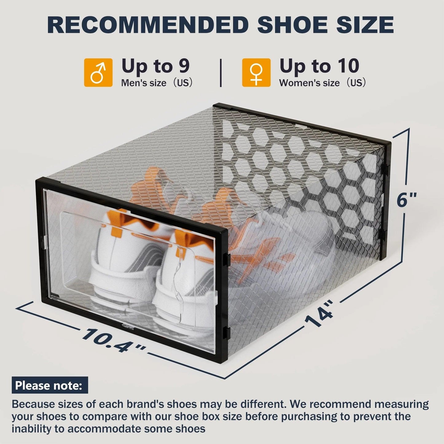 Shoe Storage Boxes - Set of 12 - District Goods