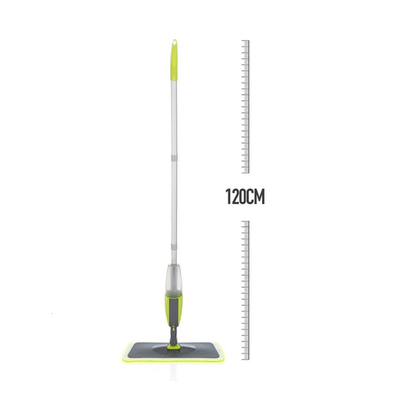 Rotating Spray Mop Broom Set with Reusable Microfiber Pads - District Goods