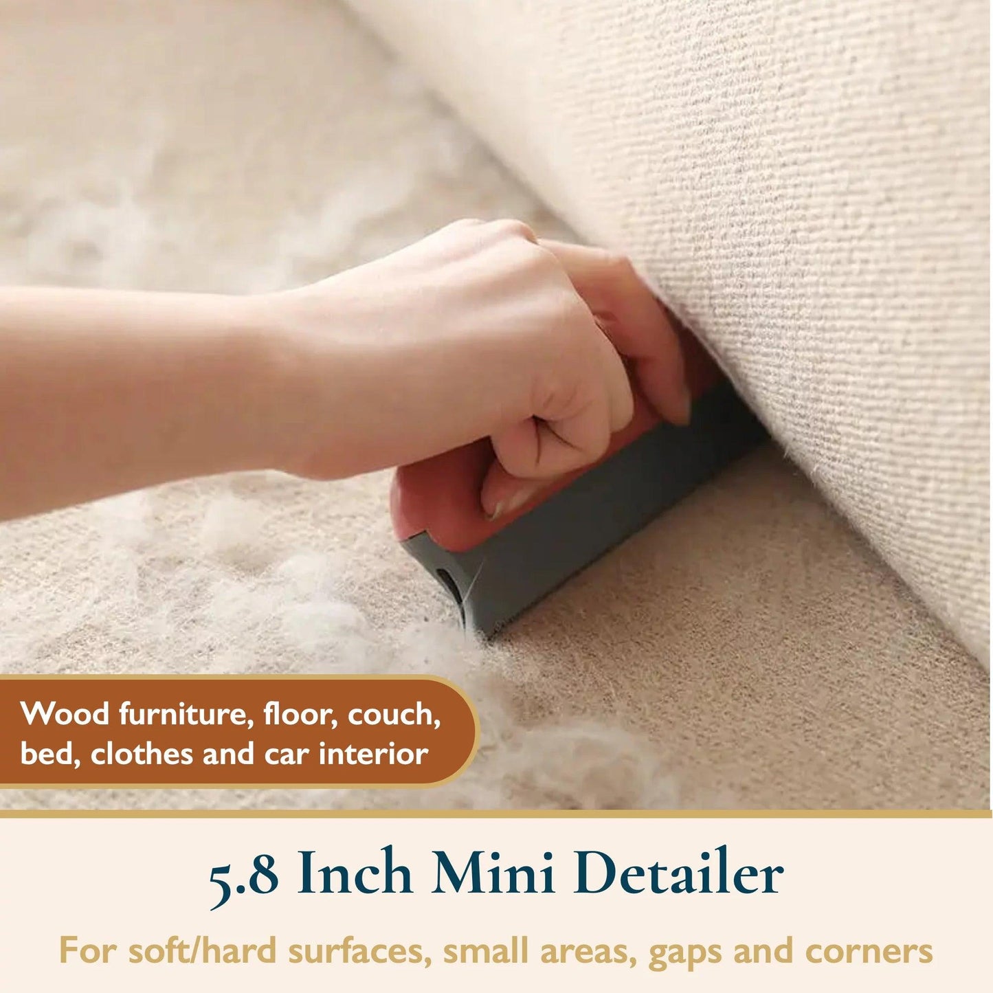 Reusable Pet Hair Roller and Detailer Set - District Goods