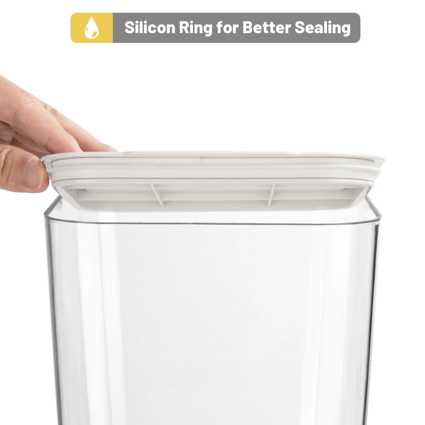 Cereal Dispenser Countertop with 5L Storage Capacity - District Goods
