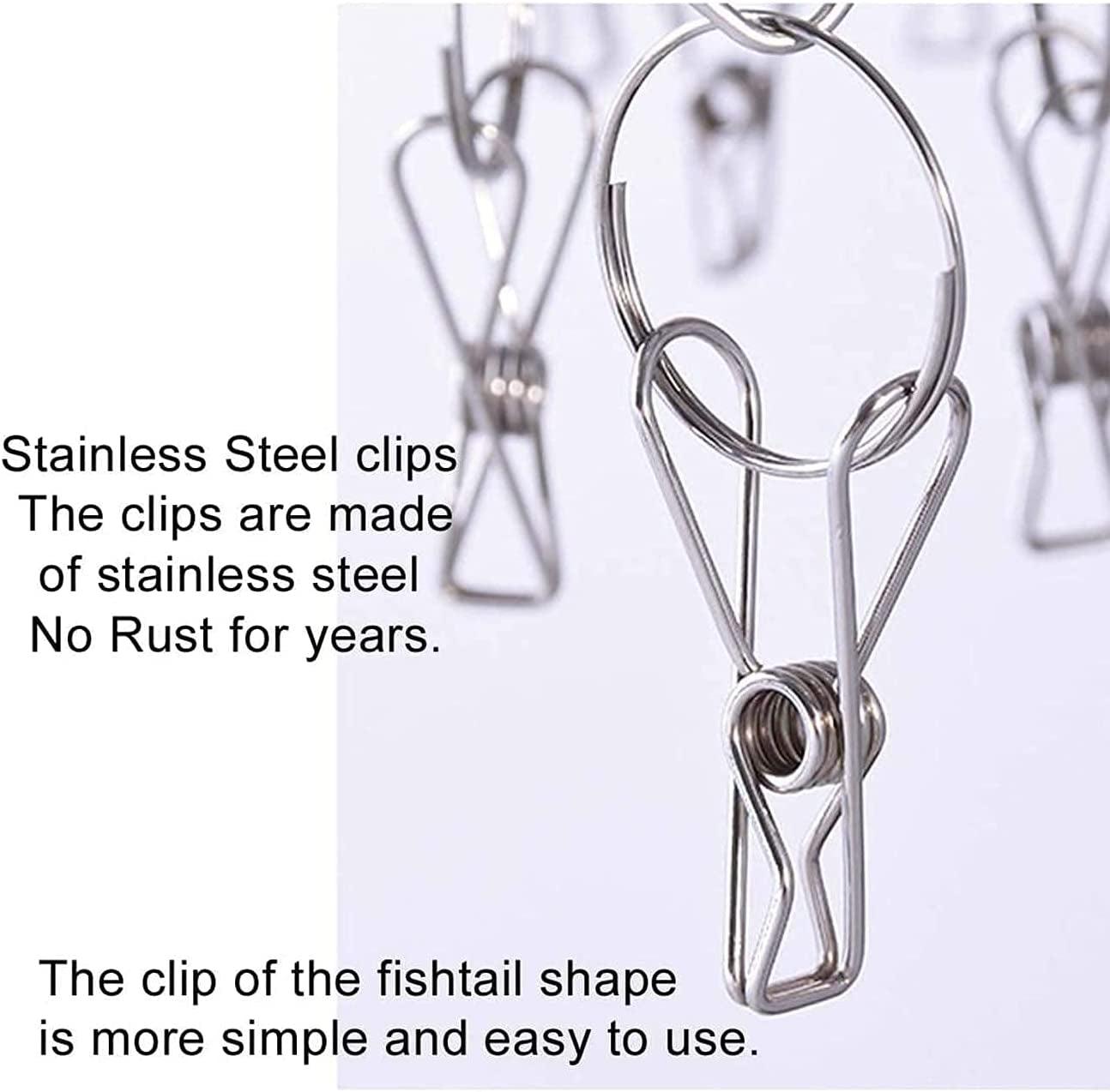 Stainless Steel Hat Organizer Hooks - Set of 2 - District Goods