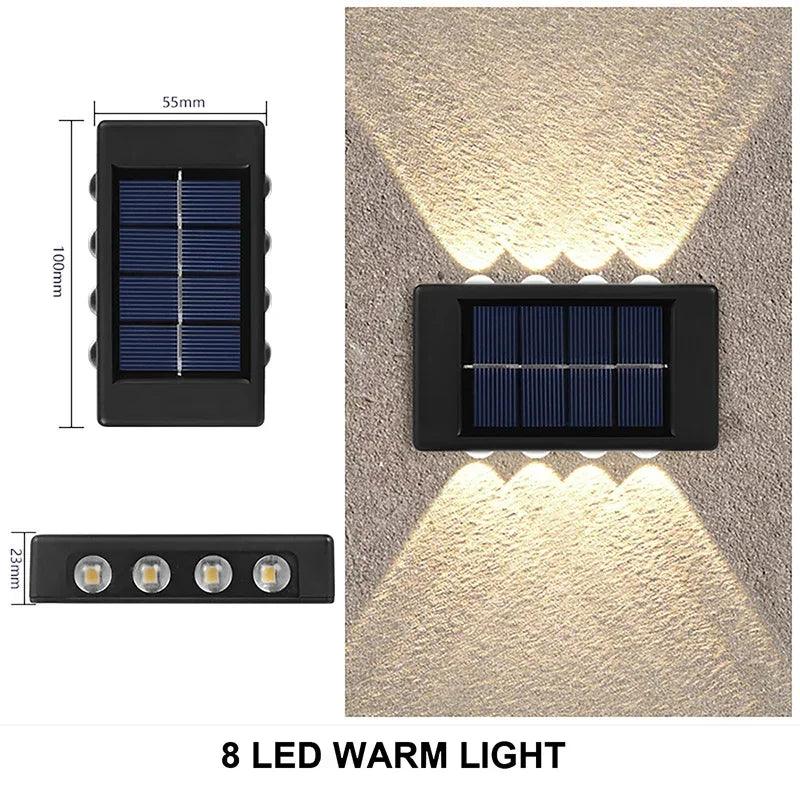 Outdoor Waterproof Solar Wall Lamp - District Goods