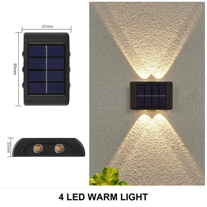 Outdoor Waterproof Solar Wall Lamp - District Goods