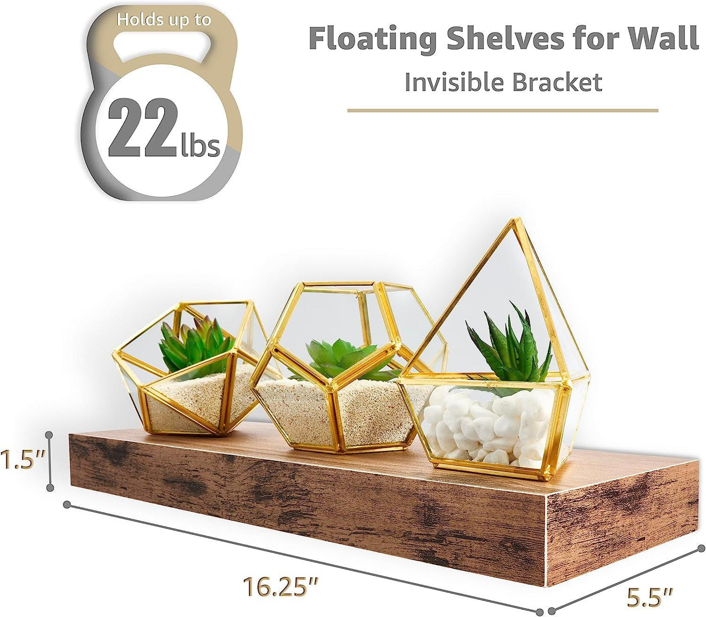 Wall Mounted Floating Shelves - District Goods