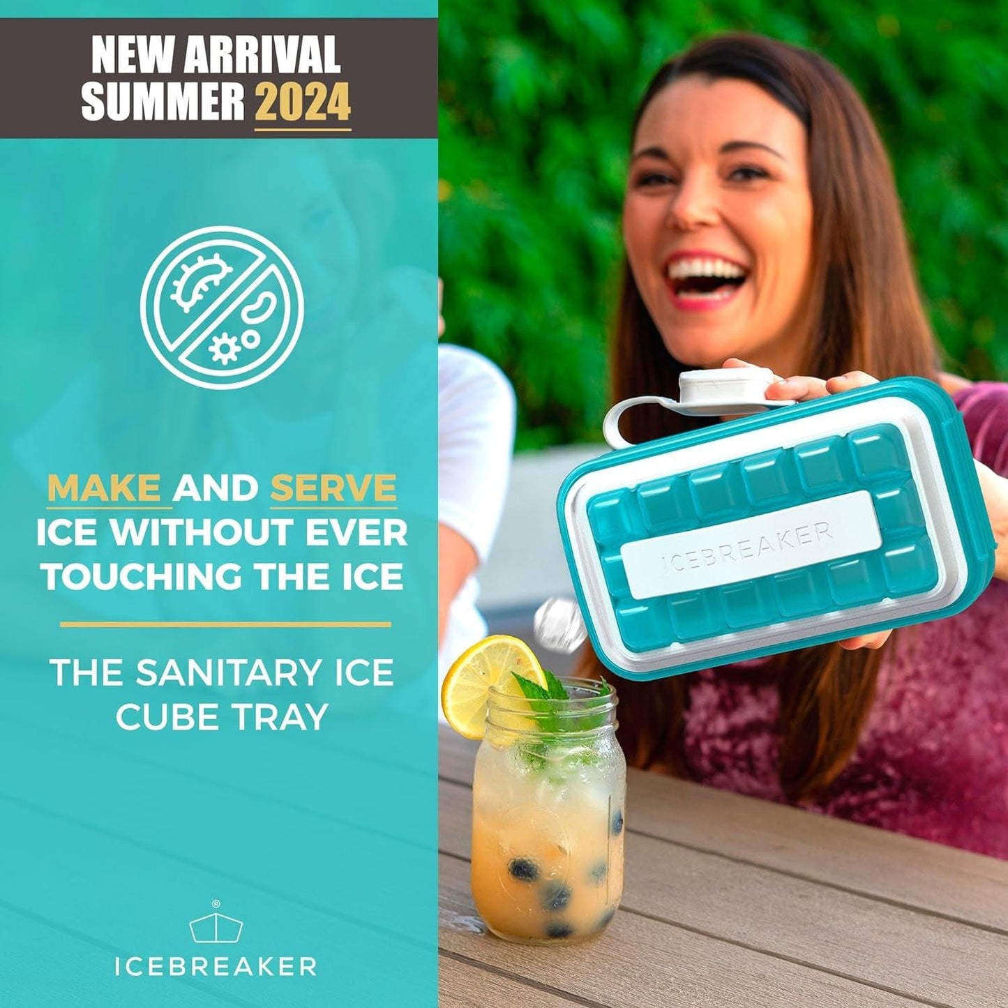 Sanitary Silicone Ice Cube Tray - District Goods