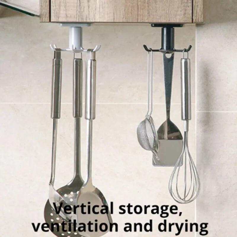 Rotating Wall-Mounted Kitchen Shelf - District Goods