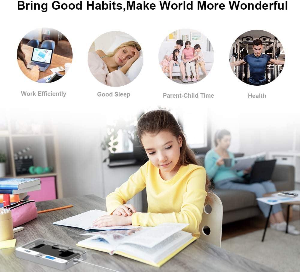 Smart Portable Auto Phone Timer Lock Box for iPhone and Android - District Goods