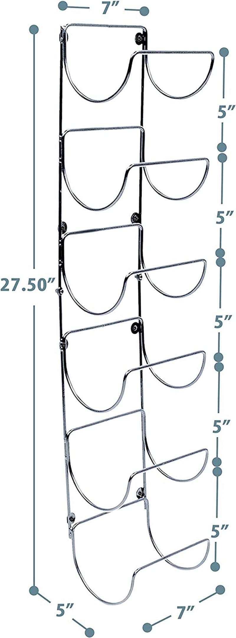 Wall Mount Towel Rack with 6 Compartments - District Goods