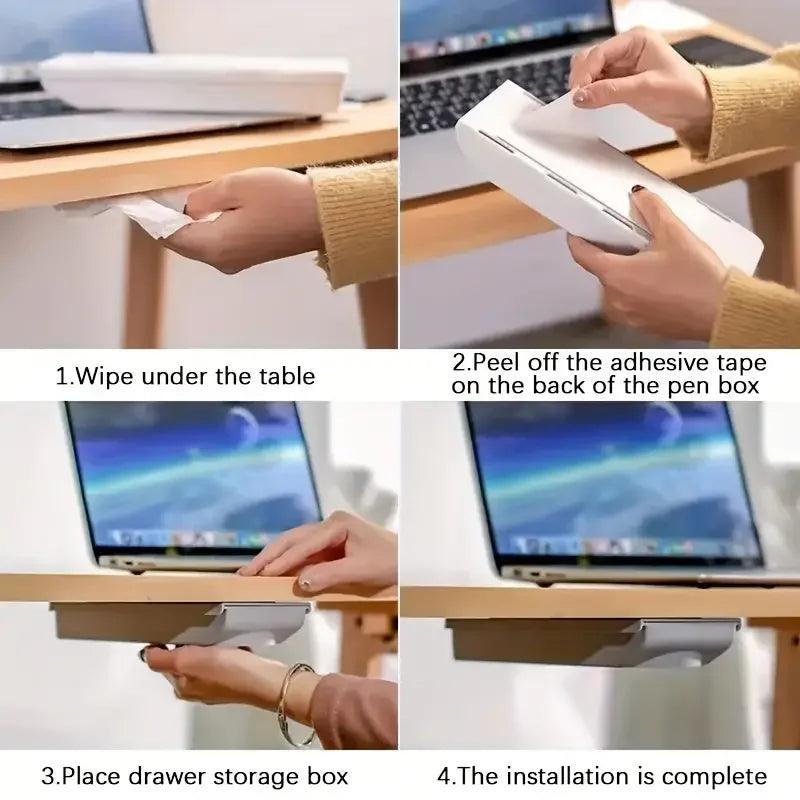 Under-Table Drawer Storage Box - District Goods