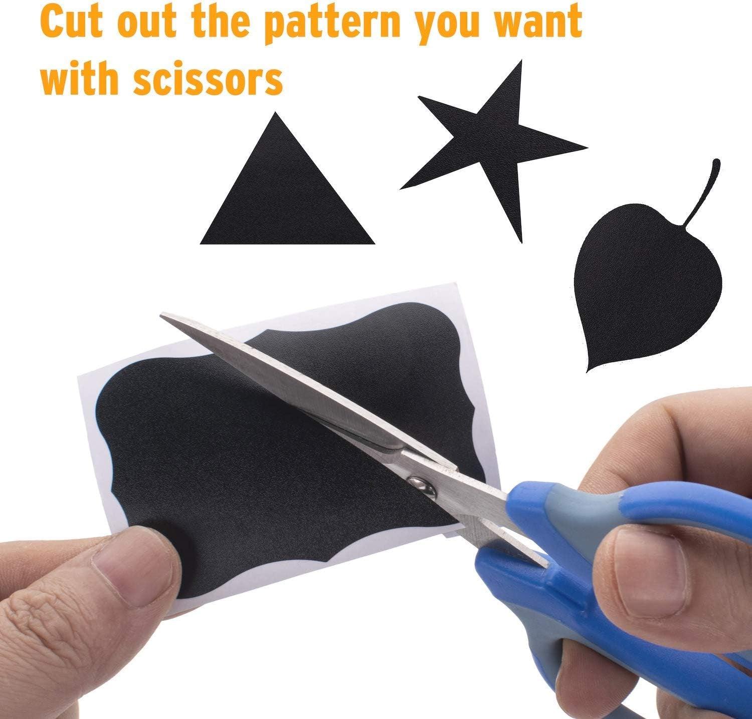 180-Piece Waterproof Reusable Chalkboard Labels Set with Liquid Chalk Marker - District Goods