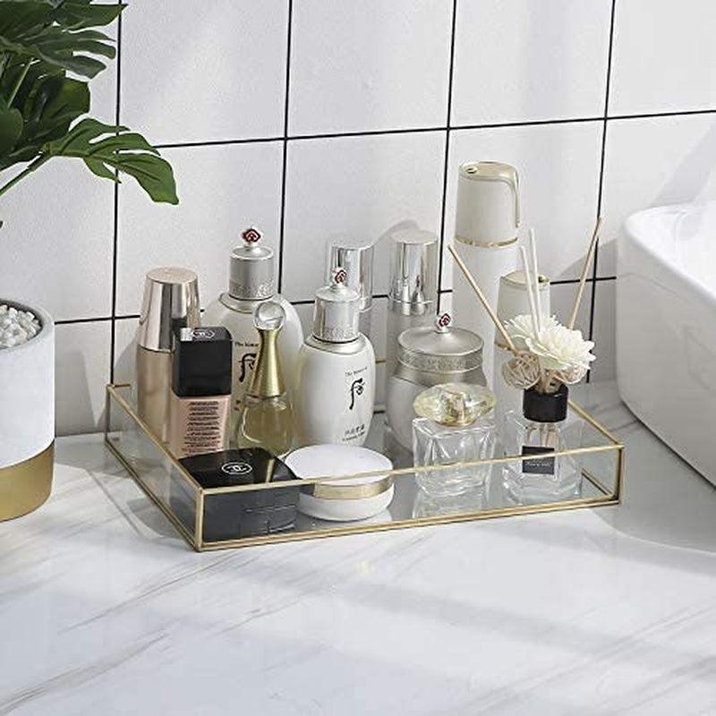 Gold Mirror Decorative Tray - District Goods