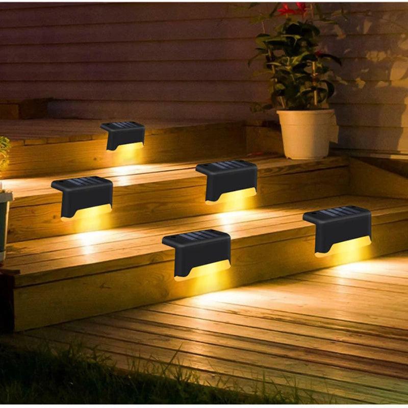 Outdoor LED Solar Step Lamp - District Goods