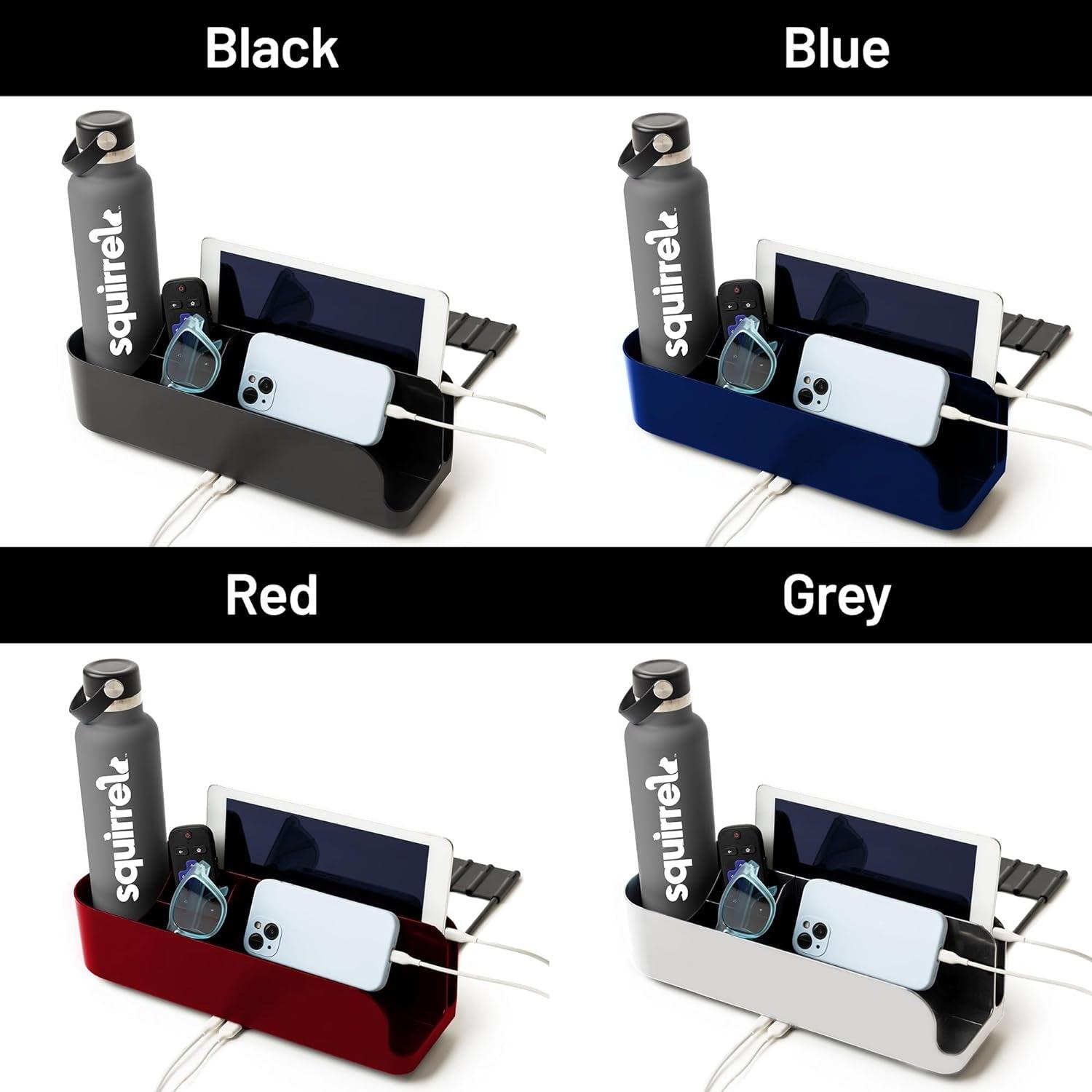 Bedside Perch with USB-C Charging Ports and Organizer - District Goods