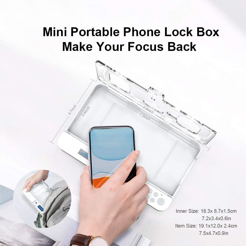 Smart Portable Auto Phone Timer Lock Box for iPhone and Android - District Goods