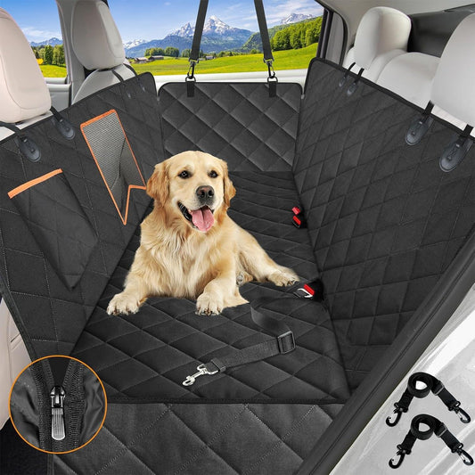 Waterproof Dog Car Seat Cover with Mesh Window - District Goods