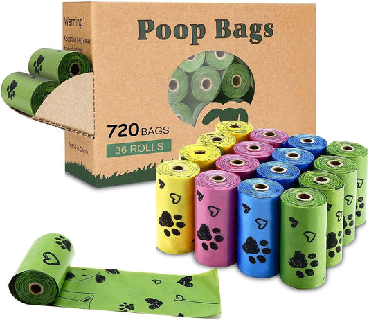 Biodegradable Dog Poop Bags with Dispenser - District Goods