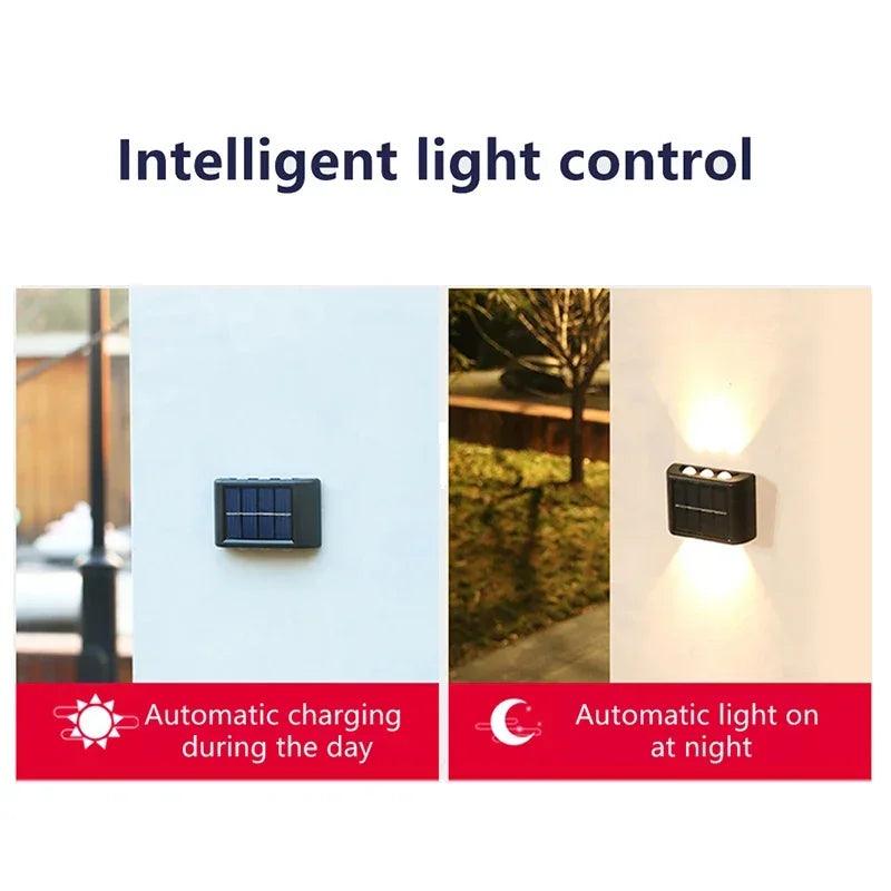 Outdoor Waterproof Solar Wall Lamp - District Goods