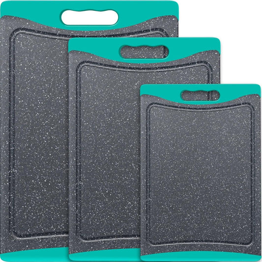 Set of 3 Extra Large Plastic Cutting Boards - District Goods