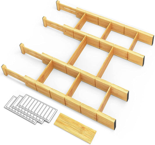 Bamboo Drawer Dividers - District Goods