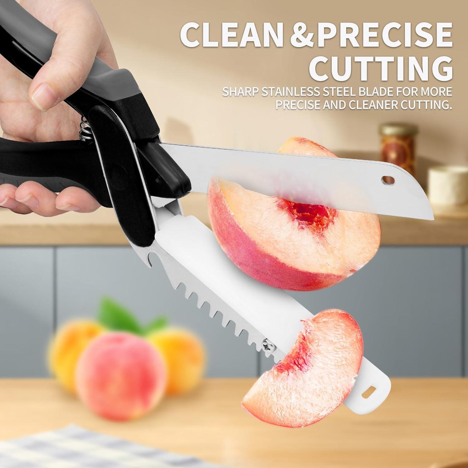 Multi-Purpose Kitchen Scissors with Cutting Board - District Goods