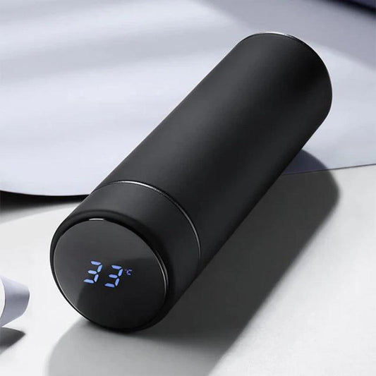 Stainless Steel Smart Water Bottle with Temperature Display - 500ml - District Goods