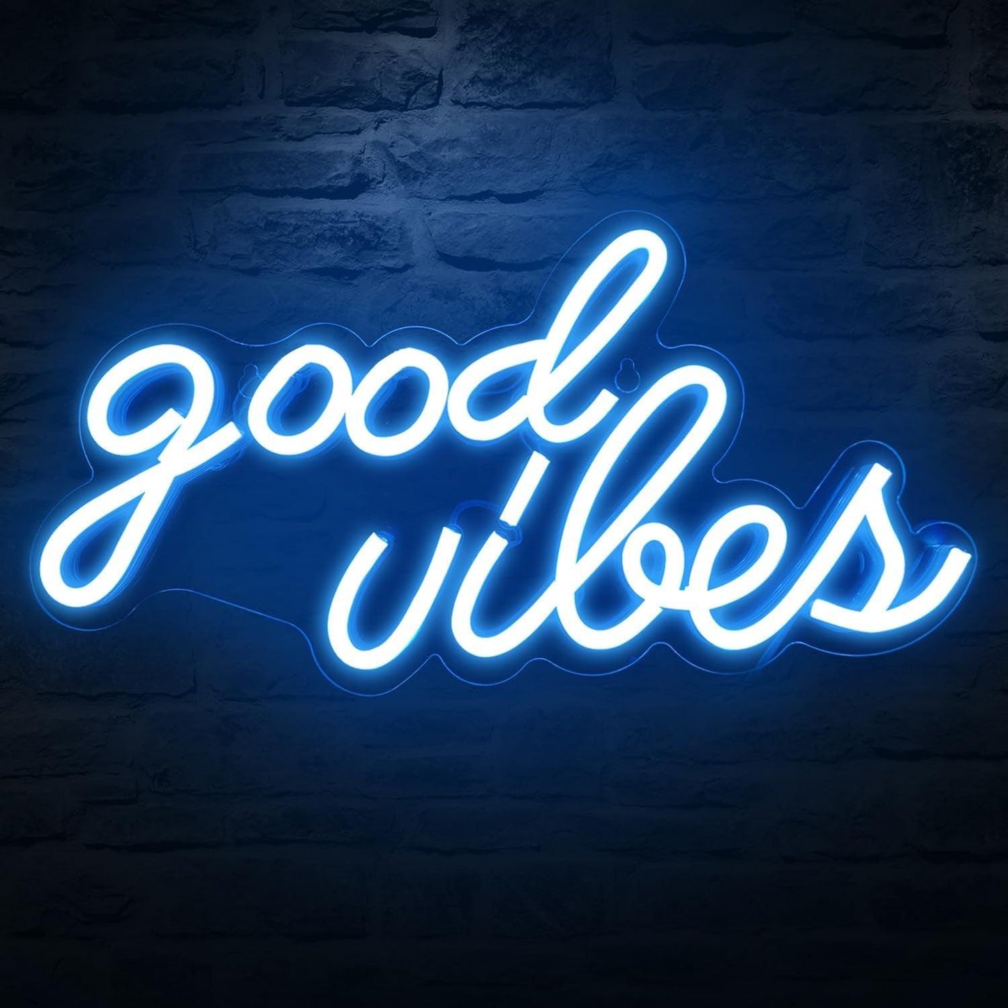 Good Vibes Neon Wall Sign - District Goods