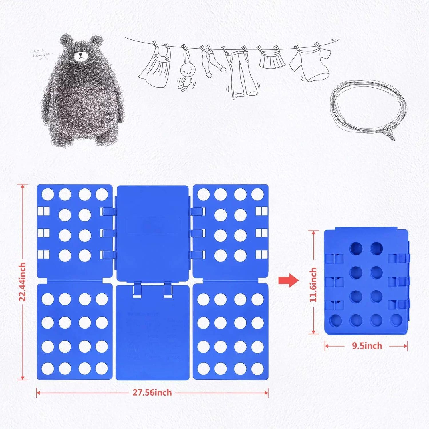 T-Shirt Folding Board Laundry Organizer - District Goods