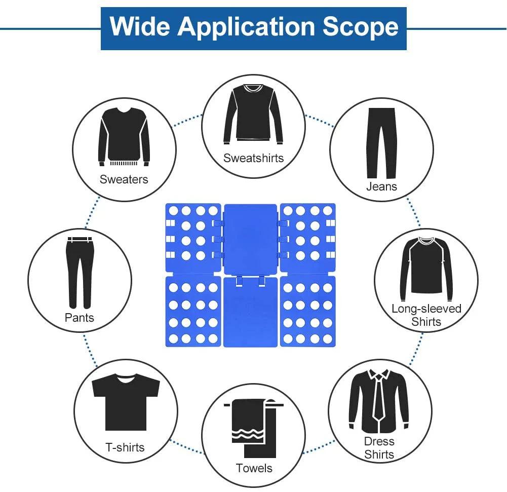 T-Shirt Folding Board Laundry Organizer - District Goods