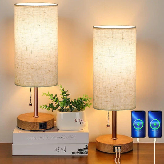 Table Lamps with USB Ports - District Goods