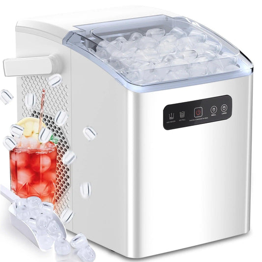 Portable Countertop Ice Maker with Self-Cleaning Function - District Goods