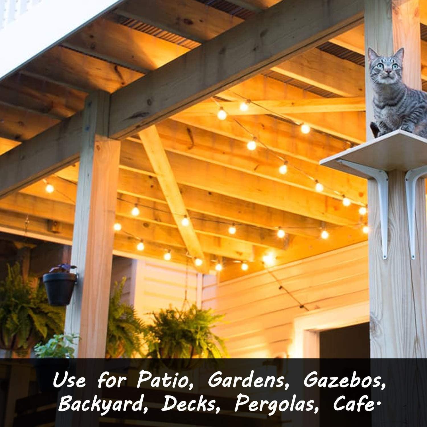 Outdoor Globe String Lights With Bulbs - District Goods