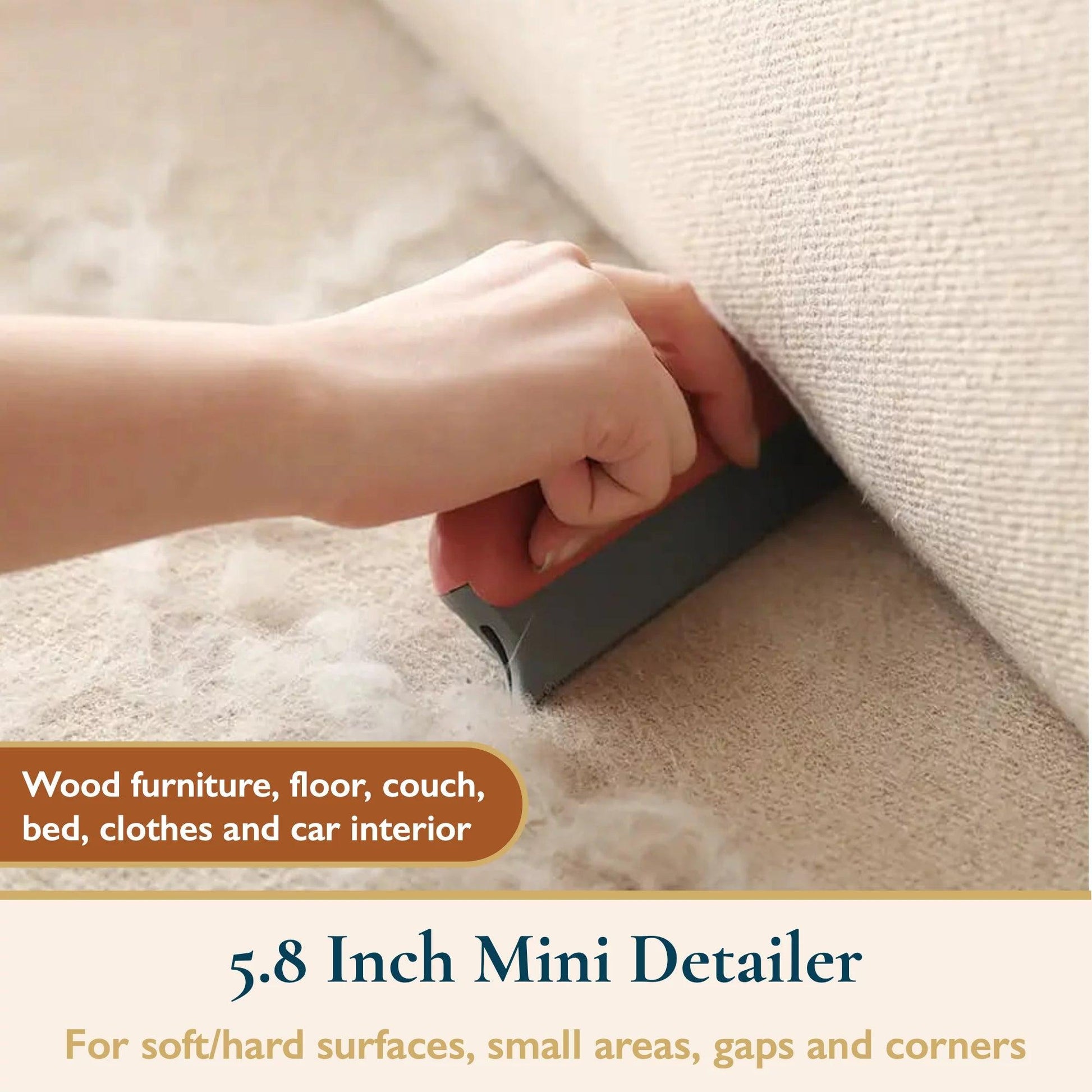 Reusable Pet Hair Roller and Detailer Set - District Goods