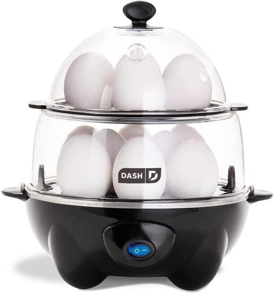 Professional Egg Cooker with 12 Capacity and Auto Shut Off Feature - District Goods