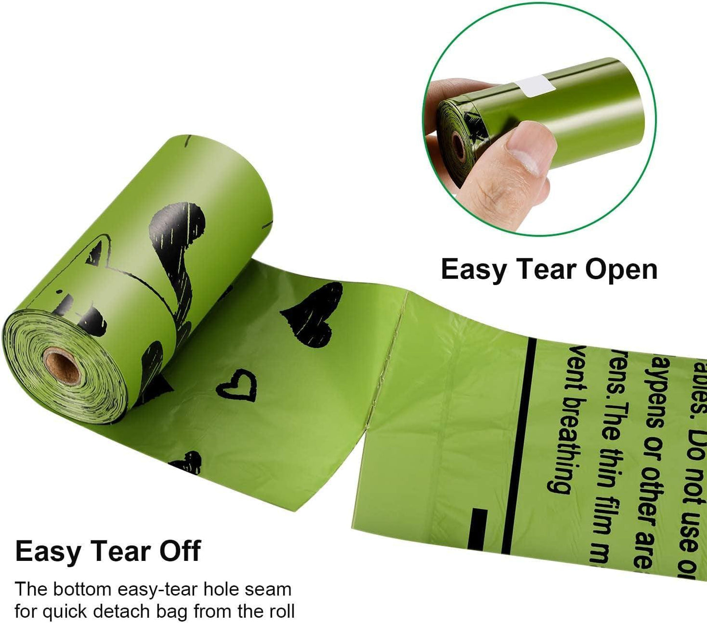 Biodegradable Dog Poop Bags with Dispenser - District Goods