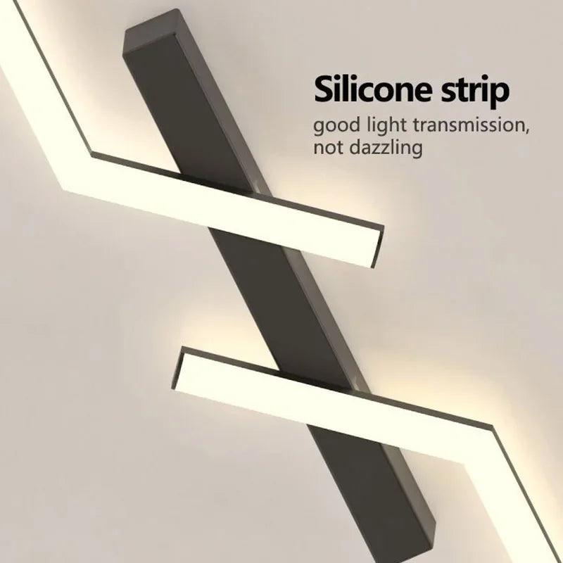 Contemporary LED Line Ceiling Lamp - District Goods